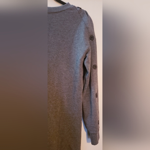 BAILEY 44 Peek-a-boo L/S Tunic | XS | Gray - Picture 4 of 8